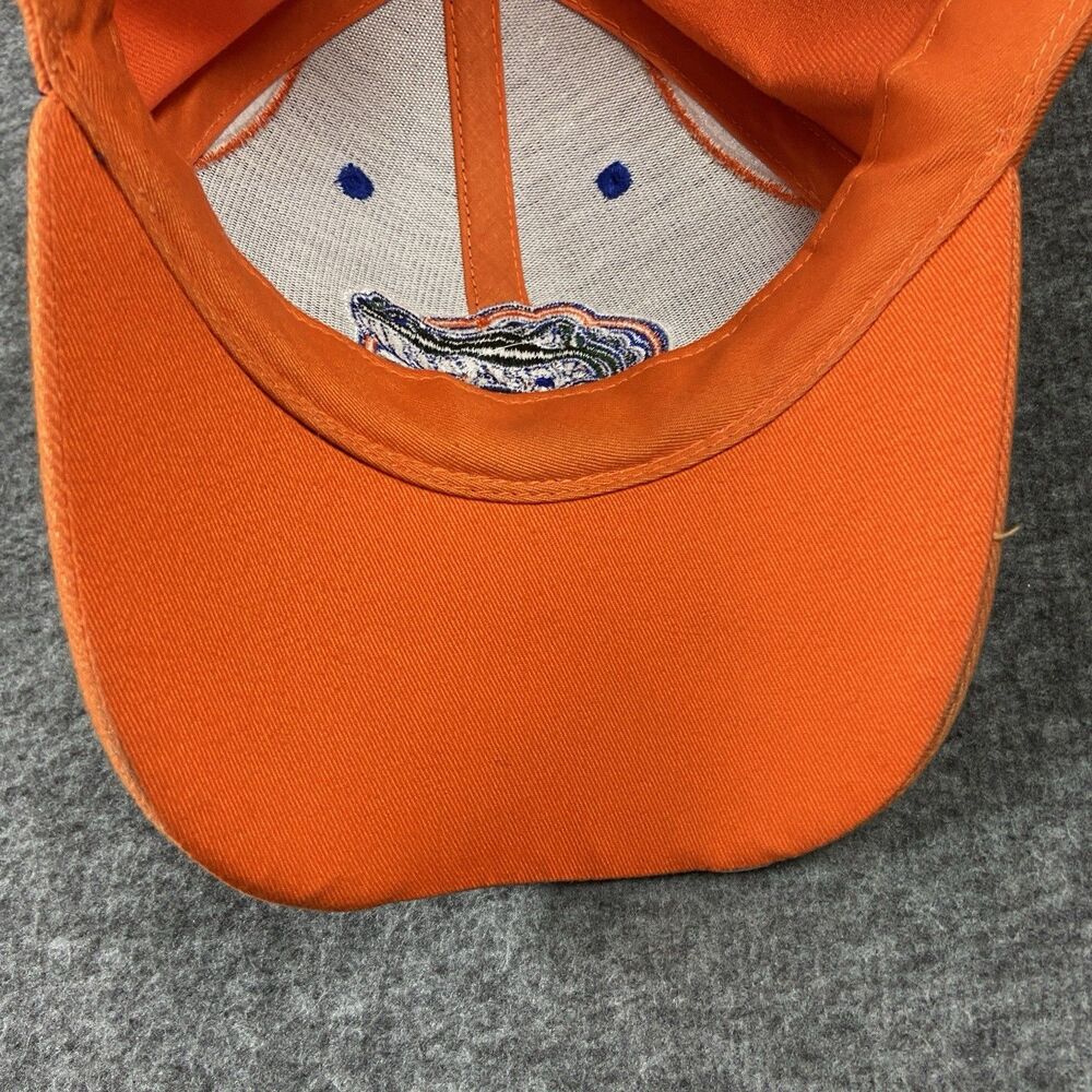 TEI Florida Gators Hat Blue Orange Gator F Cap Adjustable Strapback - Picture 10 of 16